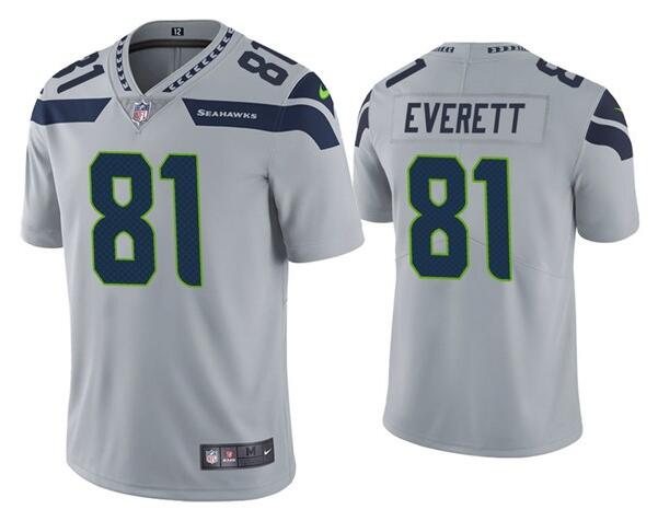 Nike Seahawks 81 Gerald Everett Gray Vapor Untouchable Limited Jersey Dzhi,We sell and wholesale Nike Seahawks 81 Gerald Everett Gray Vapor Untouchable Limited Jersey Dzhi on line form chian!